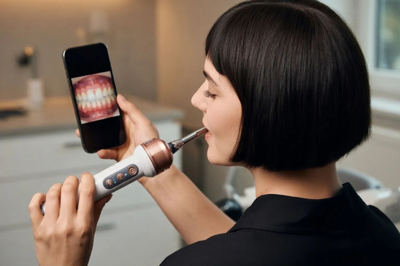 Digitale Mundhygiene: Das neue Kamerasystem von usmile macht Zahnbeläge sichtbar