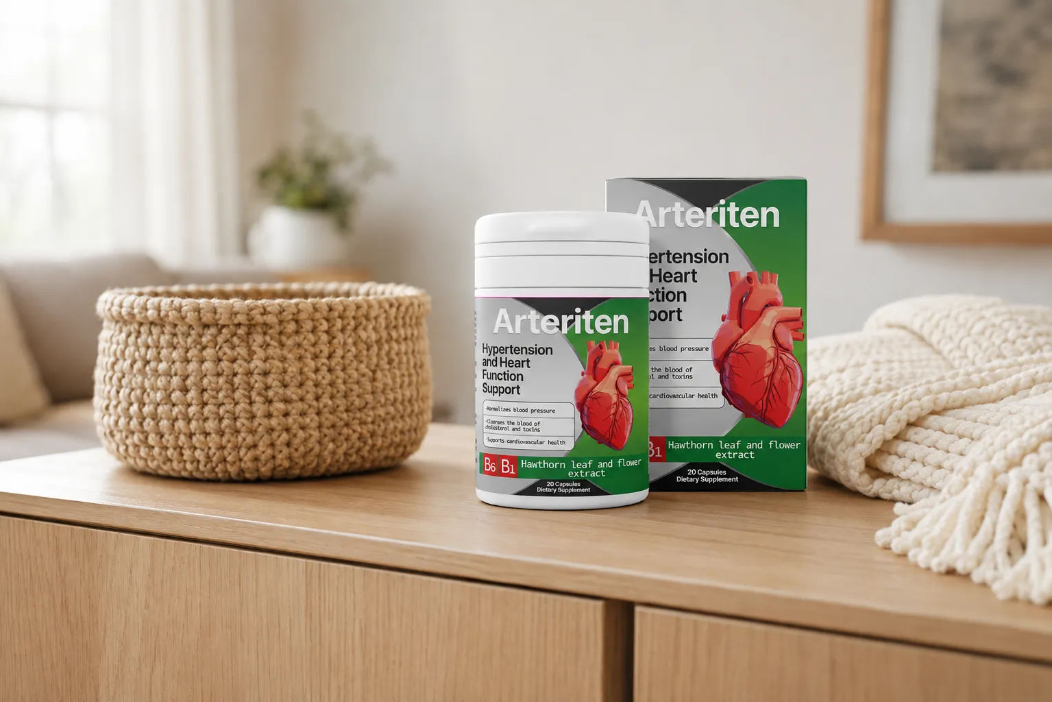 Arteriten — Verpackung im Alltag