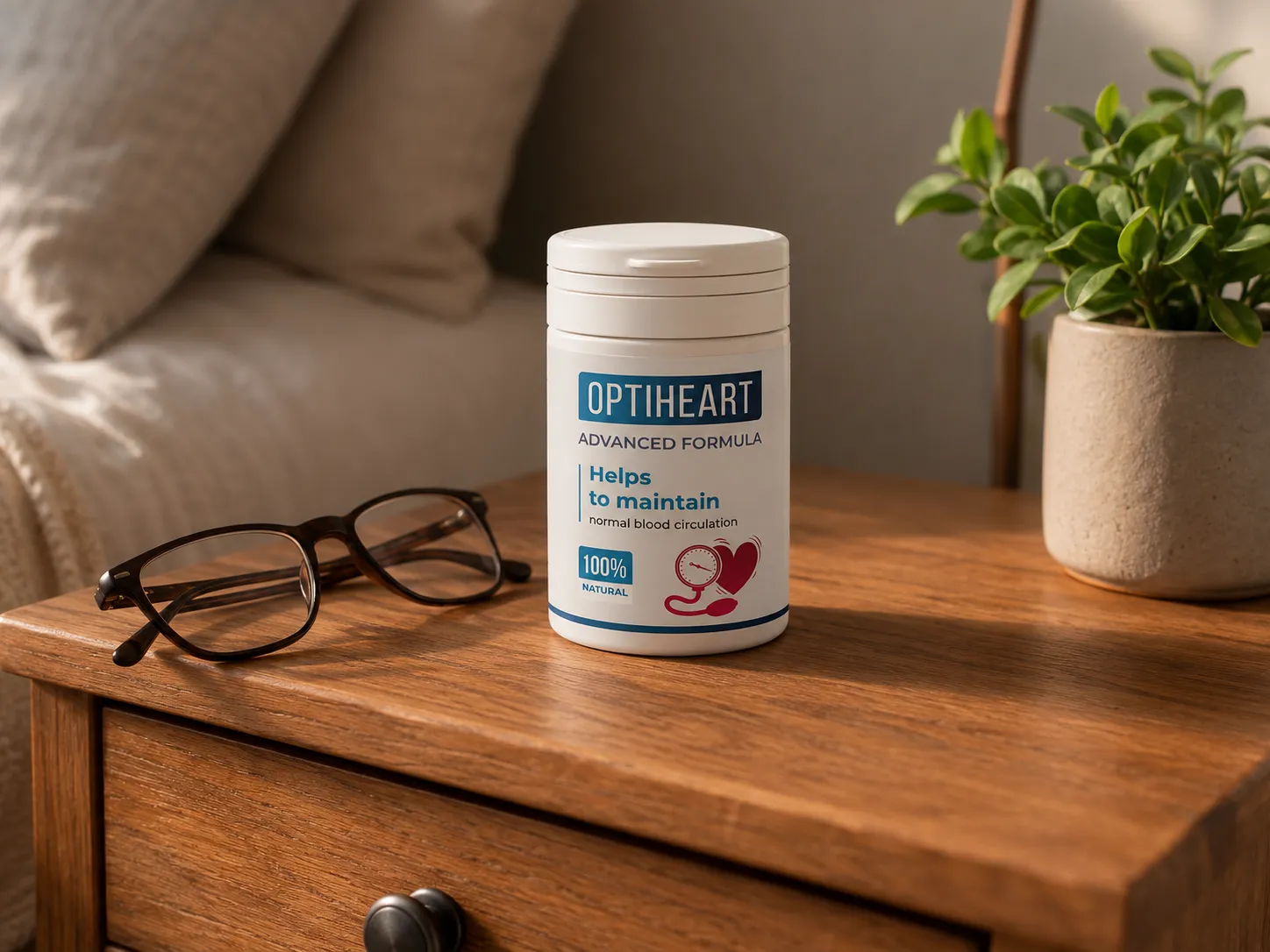 Optiheart — Verpackung im Alltag