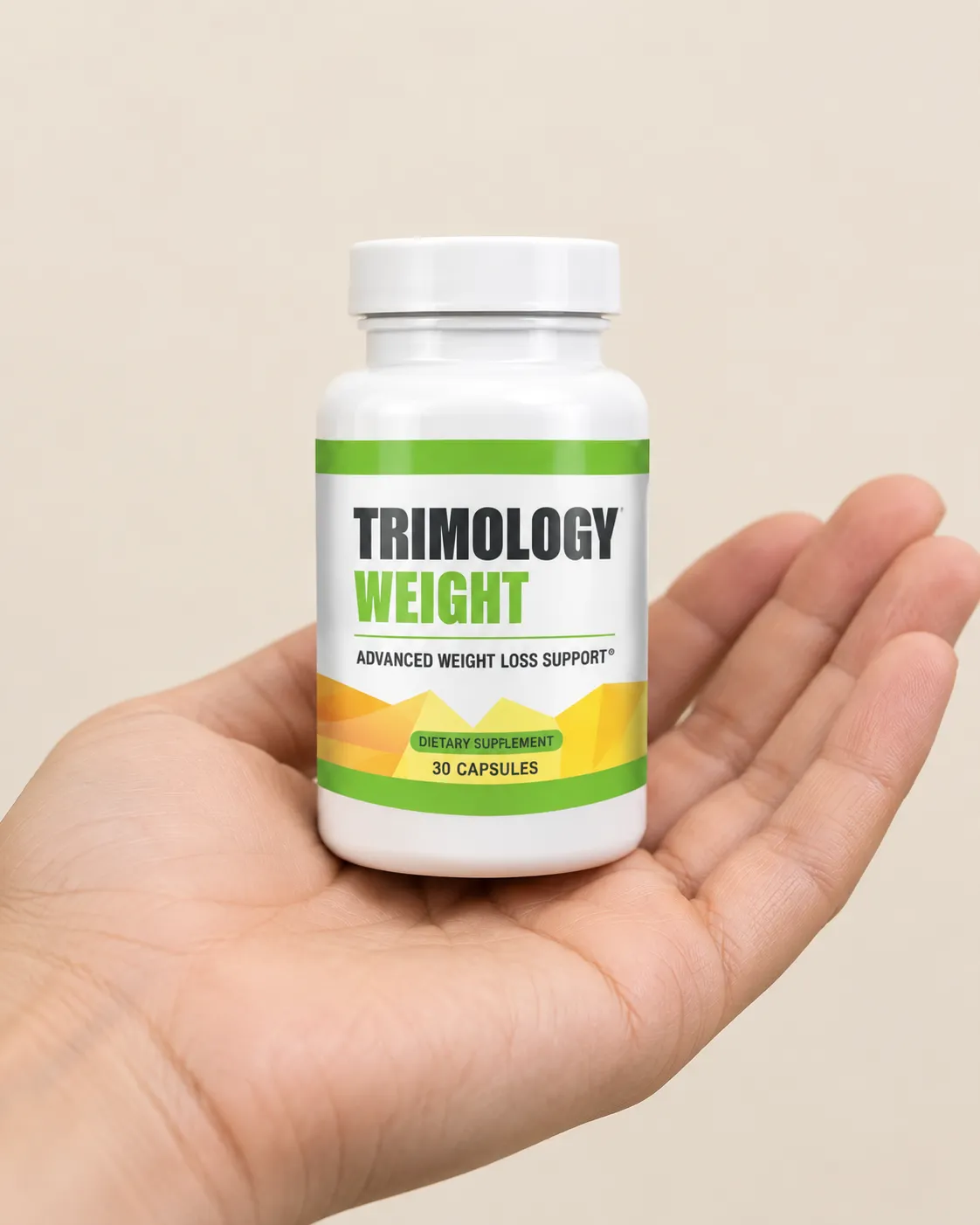 Trimology — Verpackung in der Hand