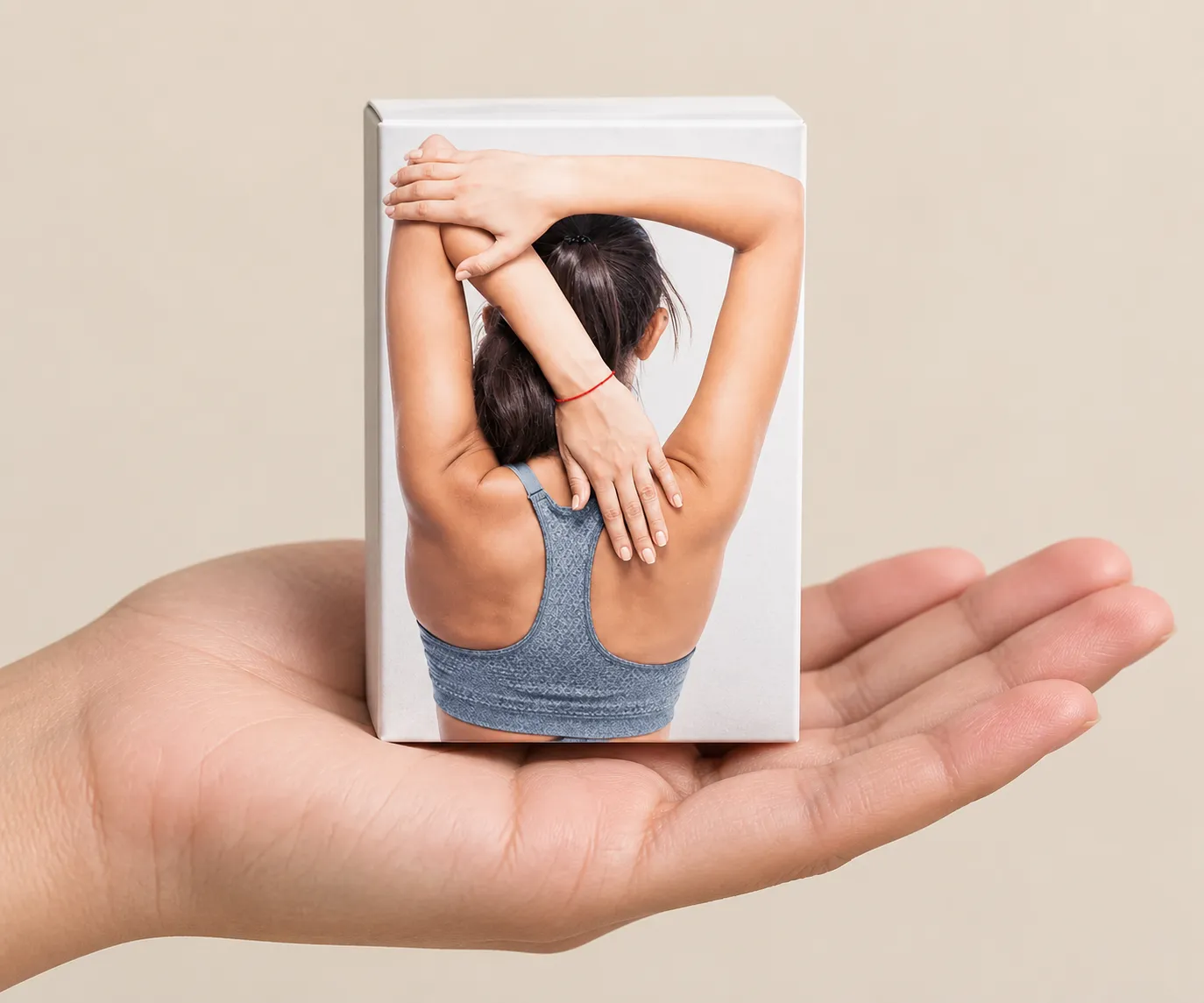 Flex Sana — Verpackung in der Hand