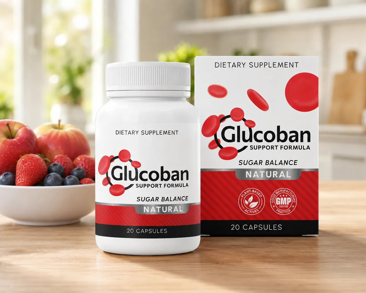Glucoban — Verpackung im Alltag
