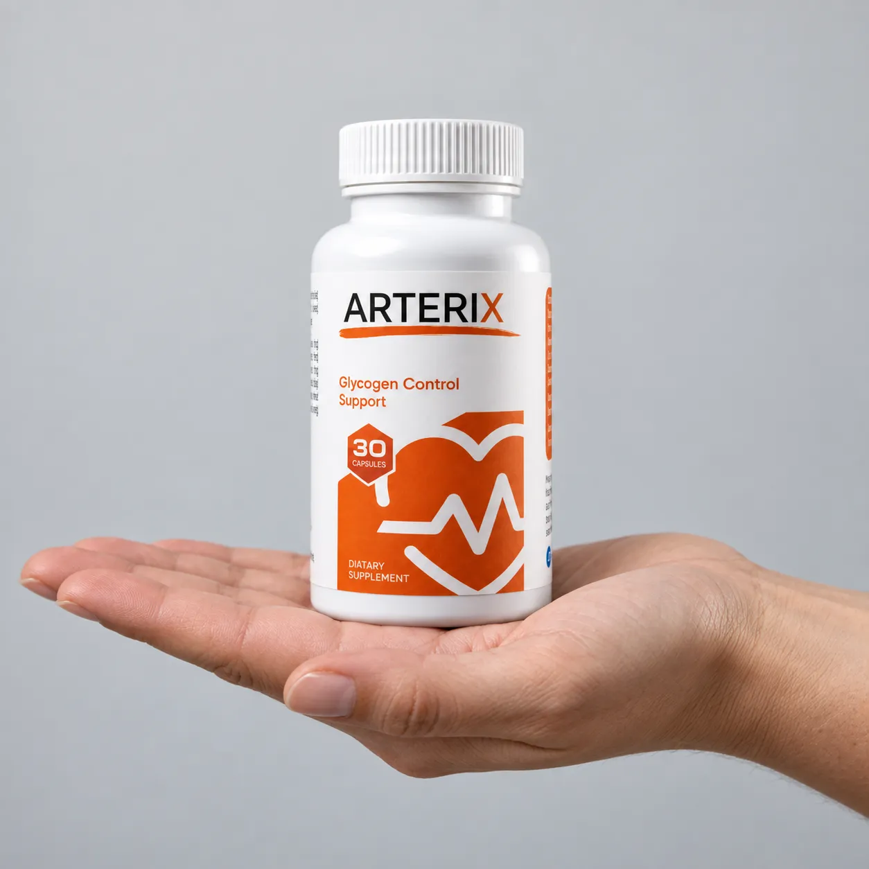 Arterix — Verpackung in der Hand