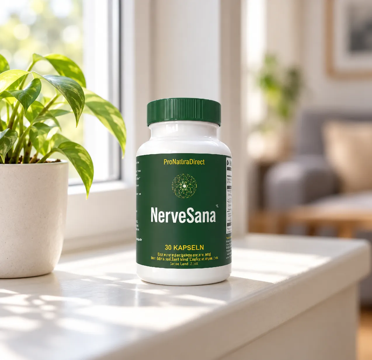 NerveSana — Verpackung im Alltag