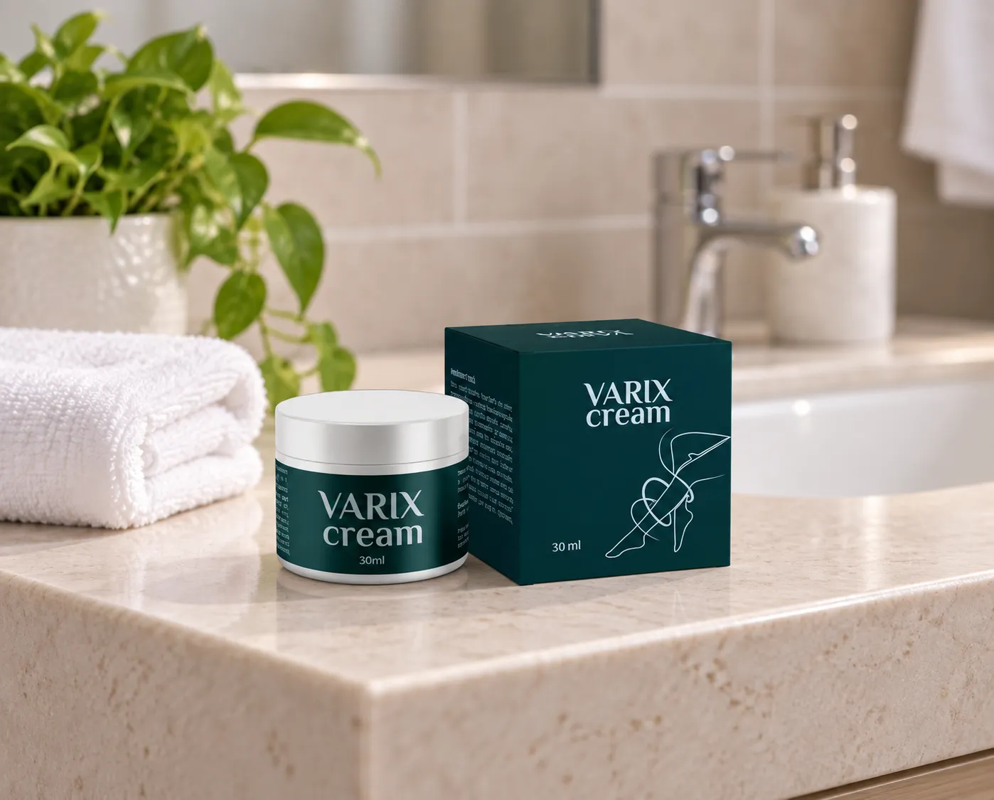 Varix cream lp — Verpackung im Alltag