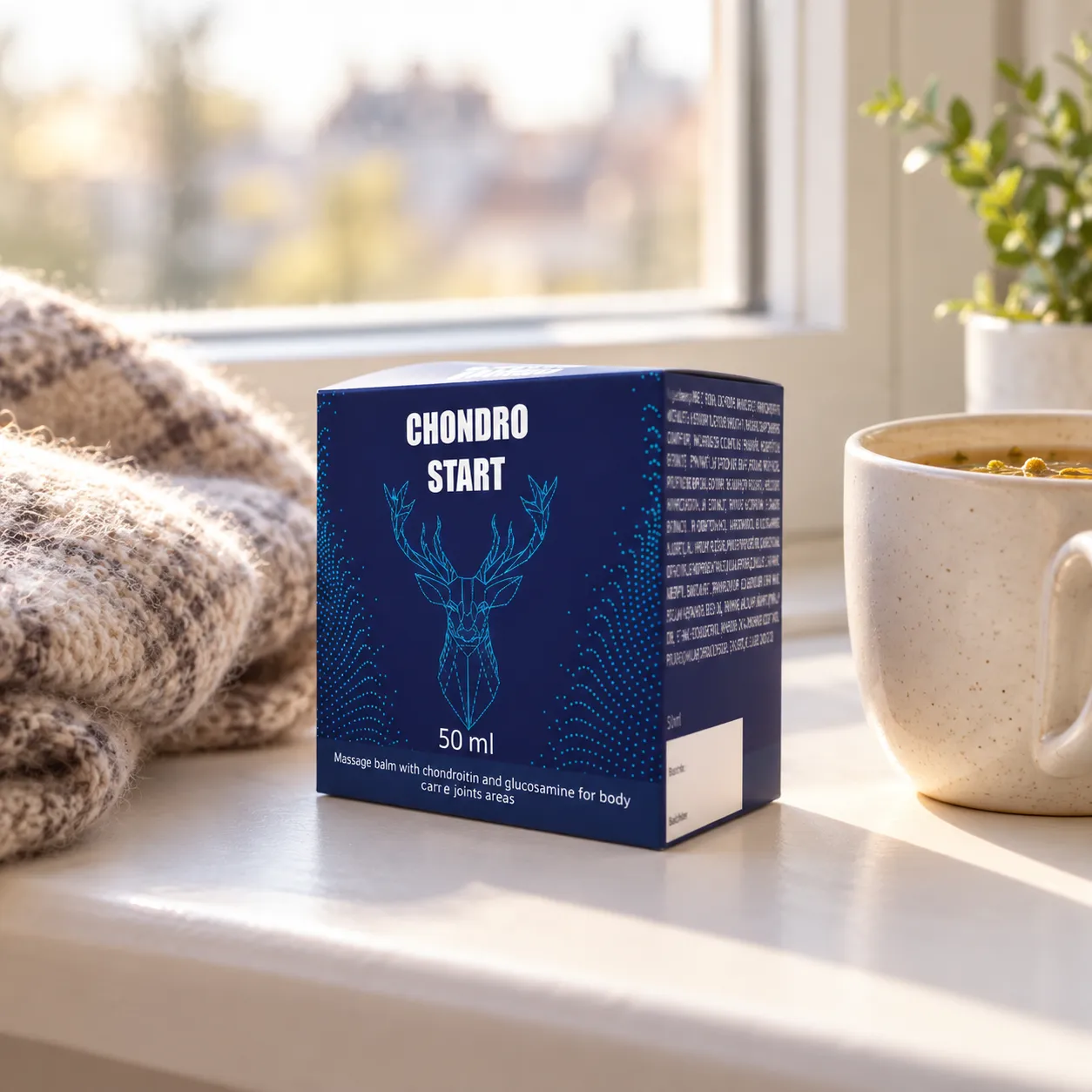 Chondrostart — Verpackung im Alltag