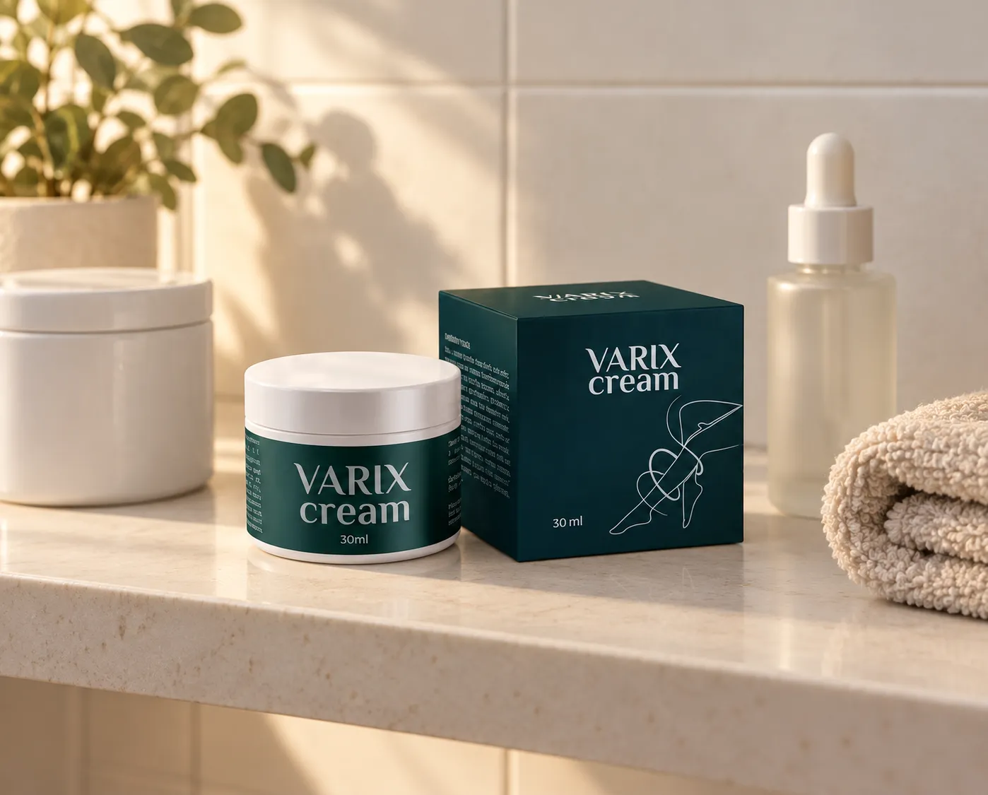 Varix cream — Verpackung im Alltag