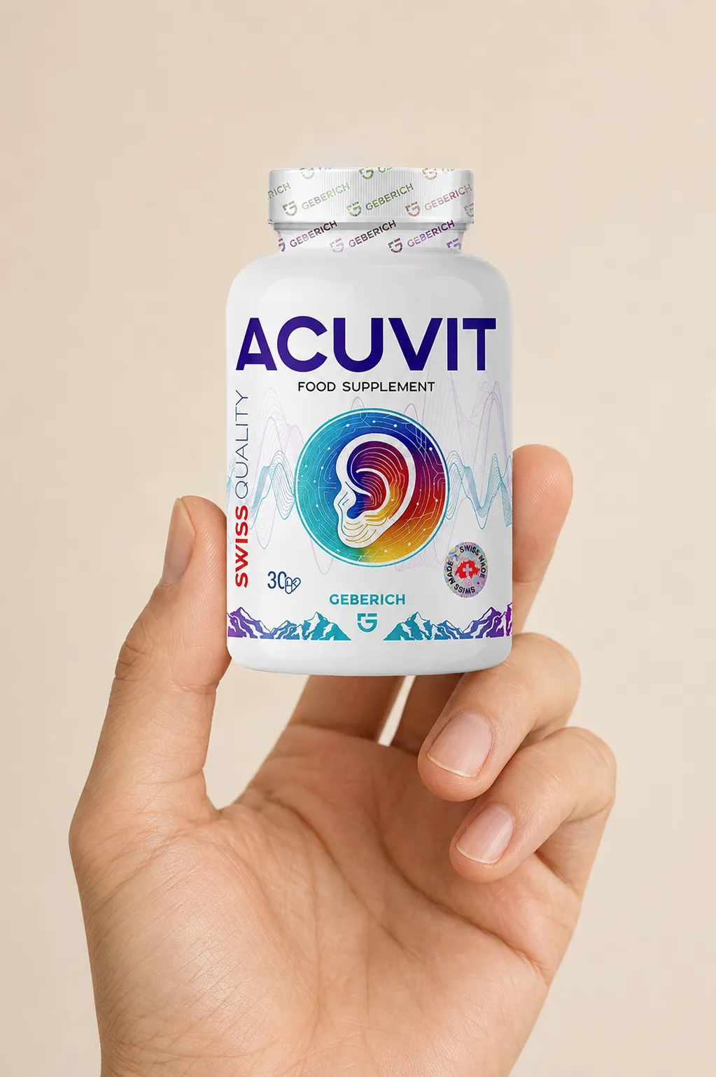 ACUVIT — Verpackung in der Hand