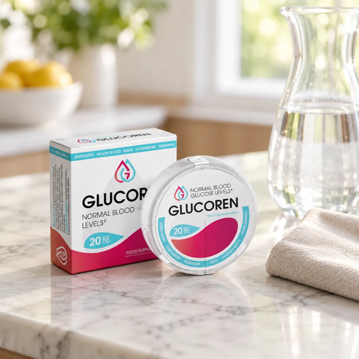 Glucoren 29 EUR — Verpackung im Alltag