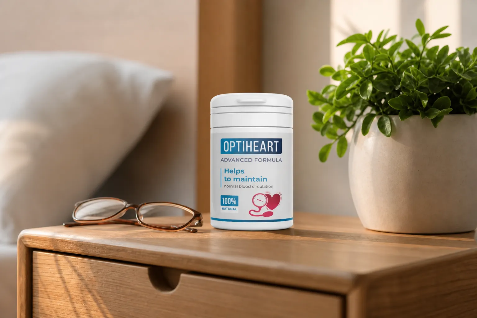 Optiheart — Verpackung im Alltag