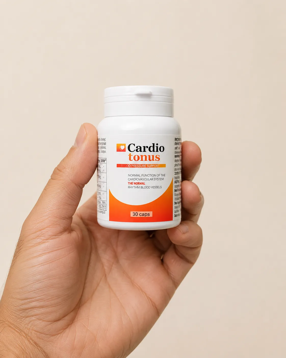 CARDIOTONUS — Verpackung in der Hand